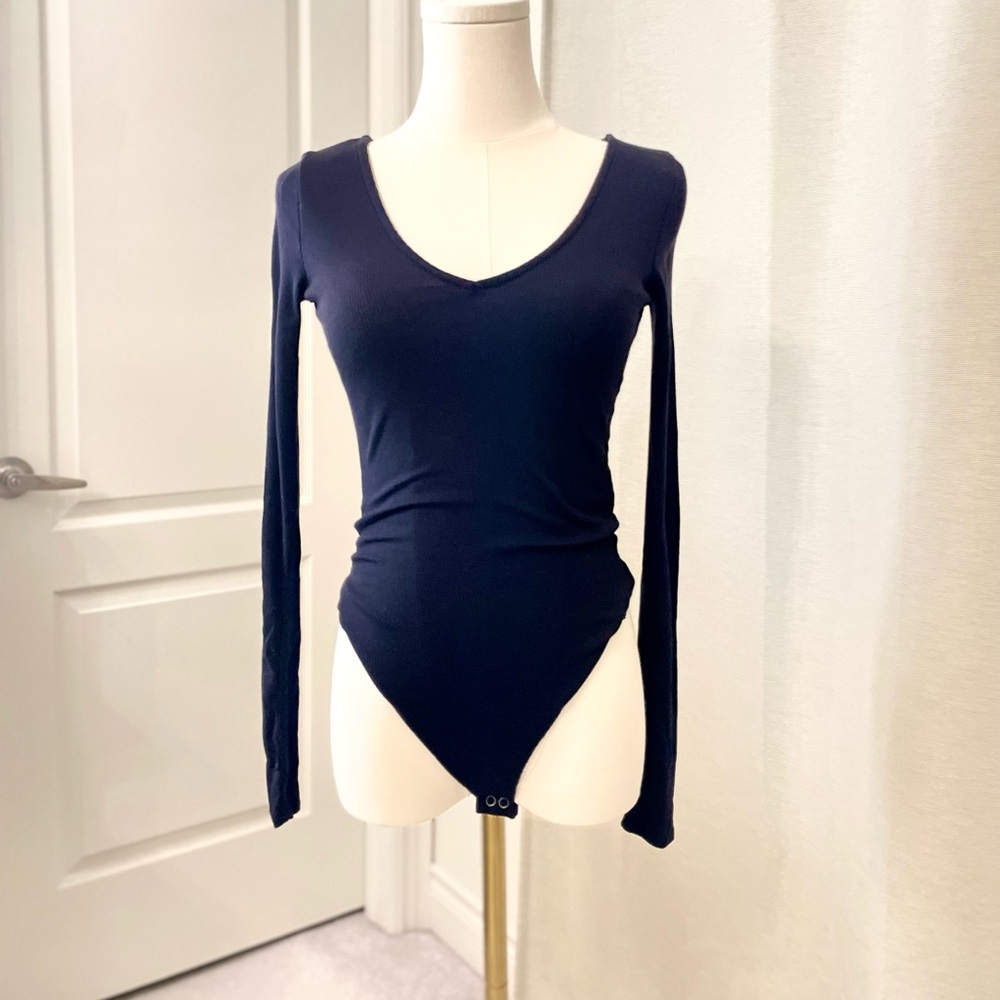 NWOT Abercrombie & Fitch Black Bodysuit